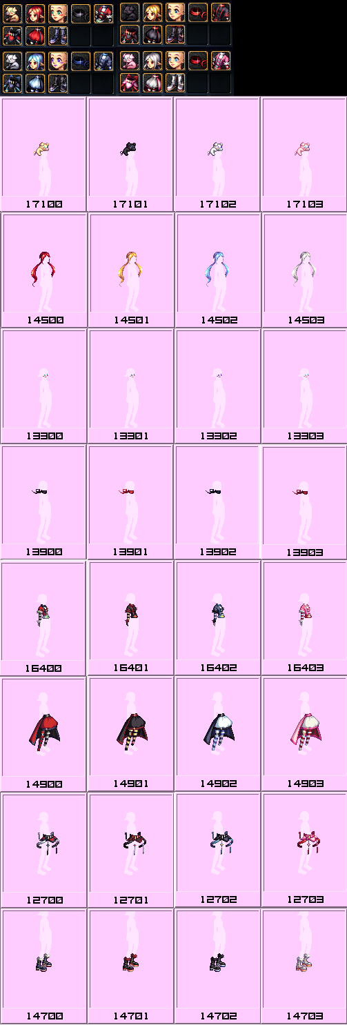【女法师】时装散件指南：春节套（图多流量注意）13