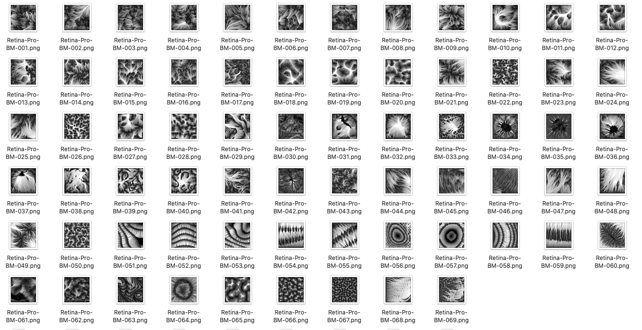 图片[6]-90张C4D抽象神经纤维视网膜2K贴图材质3D三维设计素材