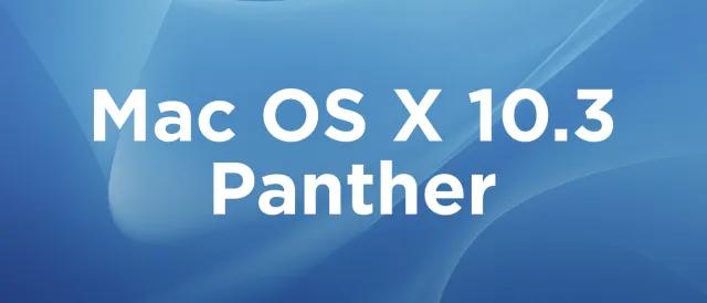 Mac OS X Panther 10.3.9 官方原版-聆风小站