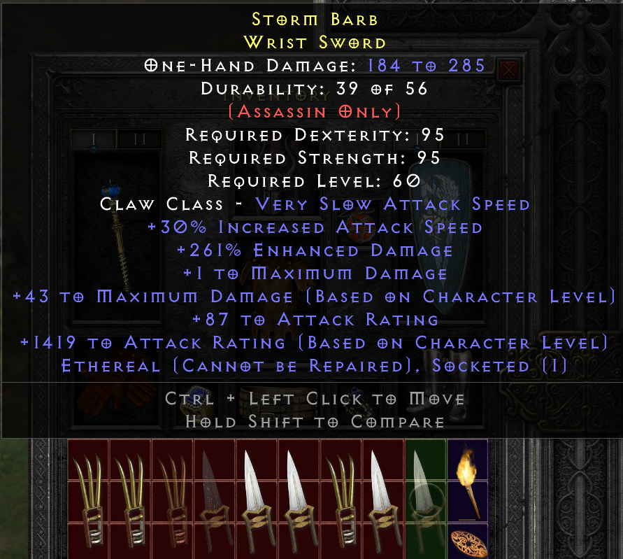 O Gg Eth Fools Claws - Topic - d2jsp