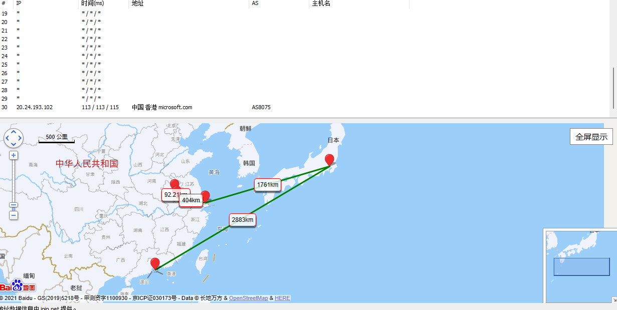 Azure 香港 拉了 绕路了