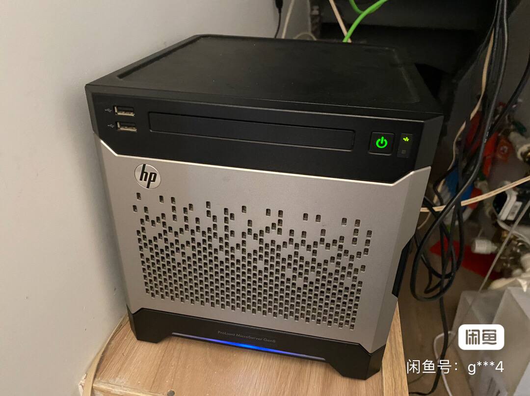 出一台HP MicroServer Gen8小服务器