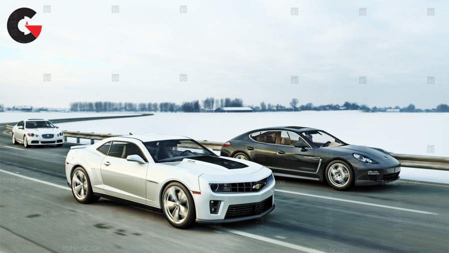 3D MAX汽车绑定动画模拟插件 MadCar v3.067 for 3D MAX 2014 ~ 2022 破解版