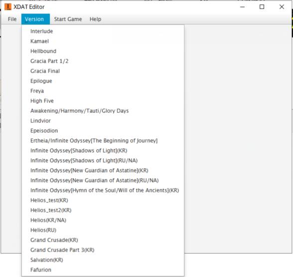 XdatEditor 天堂2登陆器内界面interface.xdat编辑工具