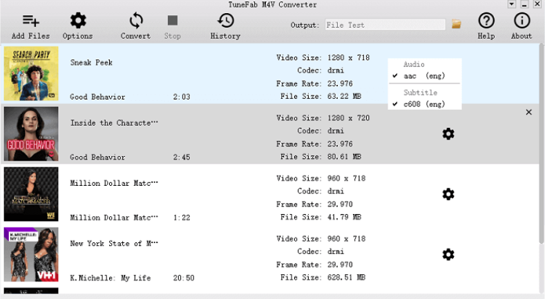 MuConvert M4V Converter (Mac)