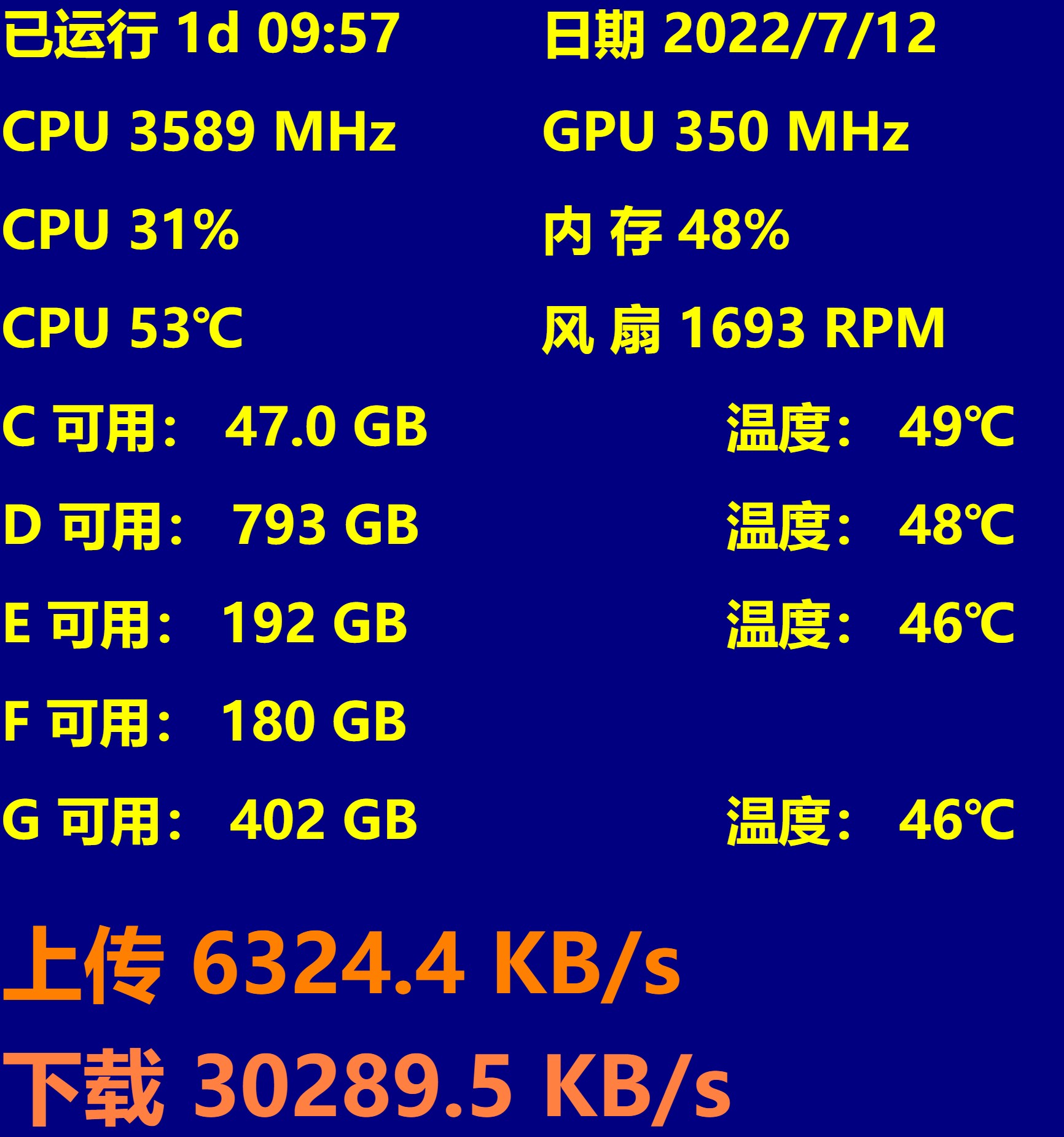 [疑问]  高温天气，你们的硬盘还好吗？小-姐、姐别热坏了。。。