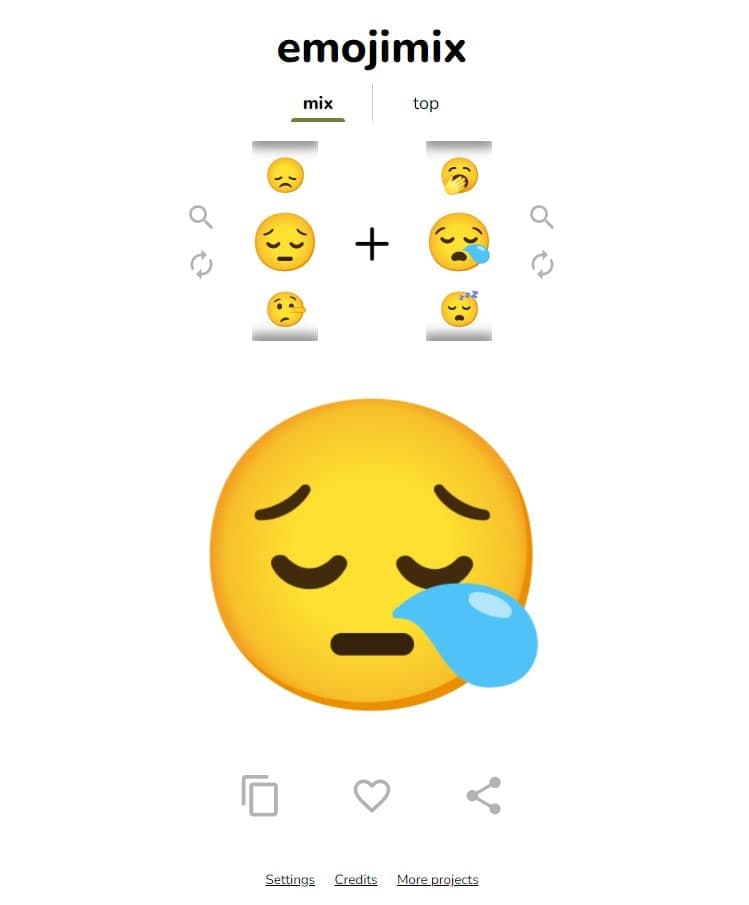 表情符号混合：将两个Emoji 表情合二为一，生成一个全新的表情 【来源：赤道365论坛】 帖子ID:6641 emoji,表情符号,合二为一,一个,全新