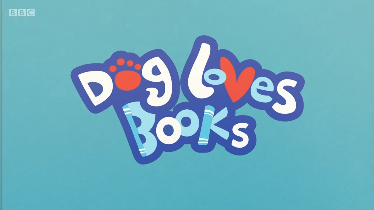 dog loves books