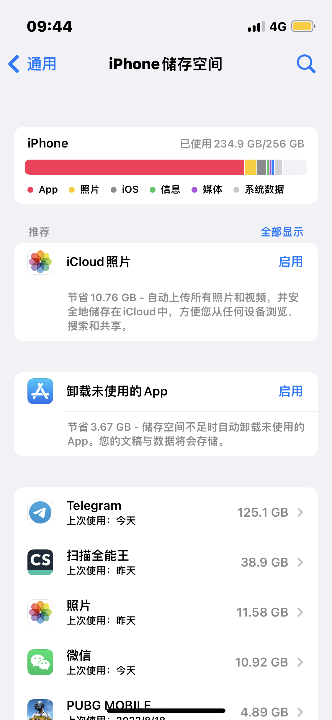 卧槽，tg比微信还占空间-我是傻瓜-谷姐靓号网