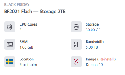 【50出】HostHatch HH 2T 瑞典大盘鸡可刷PT-meta-谷姐靓号网