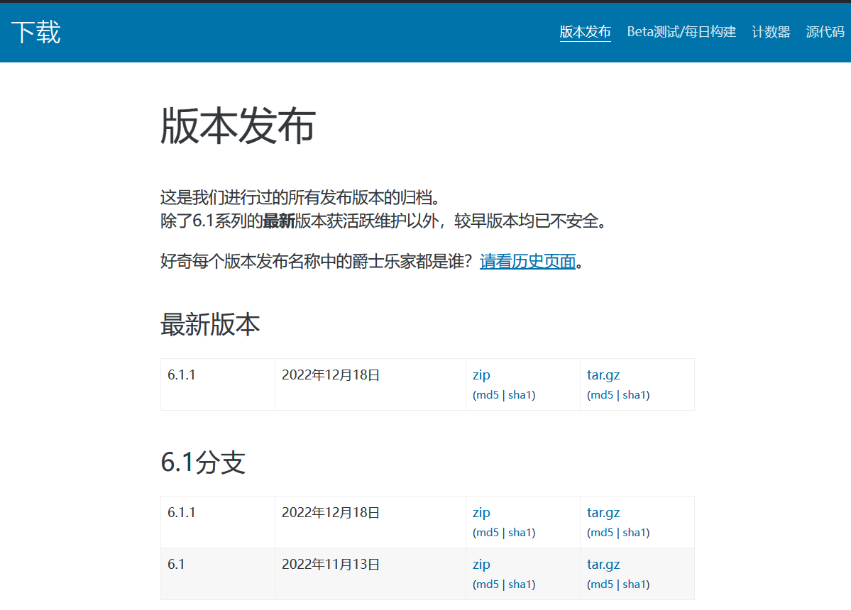 WordPress 6.1.1 中文下载地址-厘米天空
