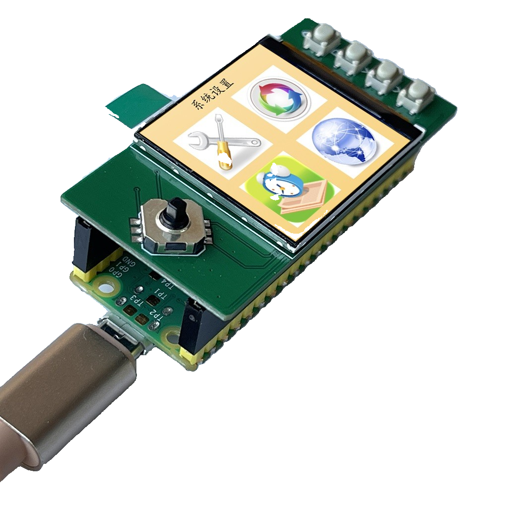 Modulo Display LCD 1.14' Per Raspberry Pi Pico - ST7789, 240x135 Pixel, IPS, Colori 65K, SPI