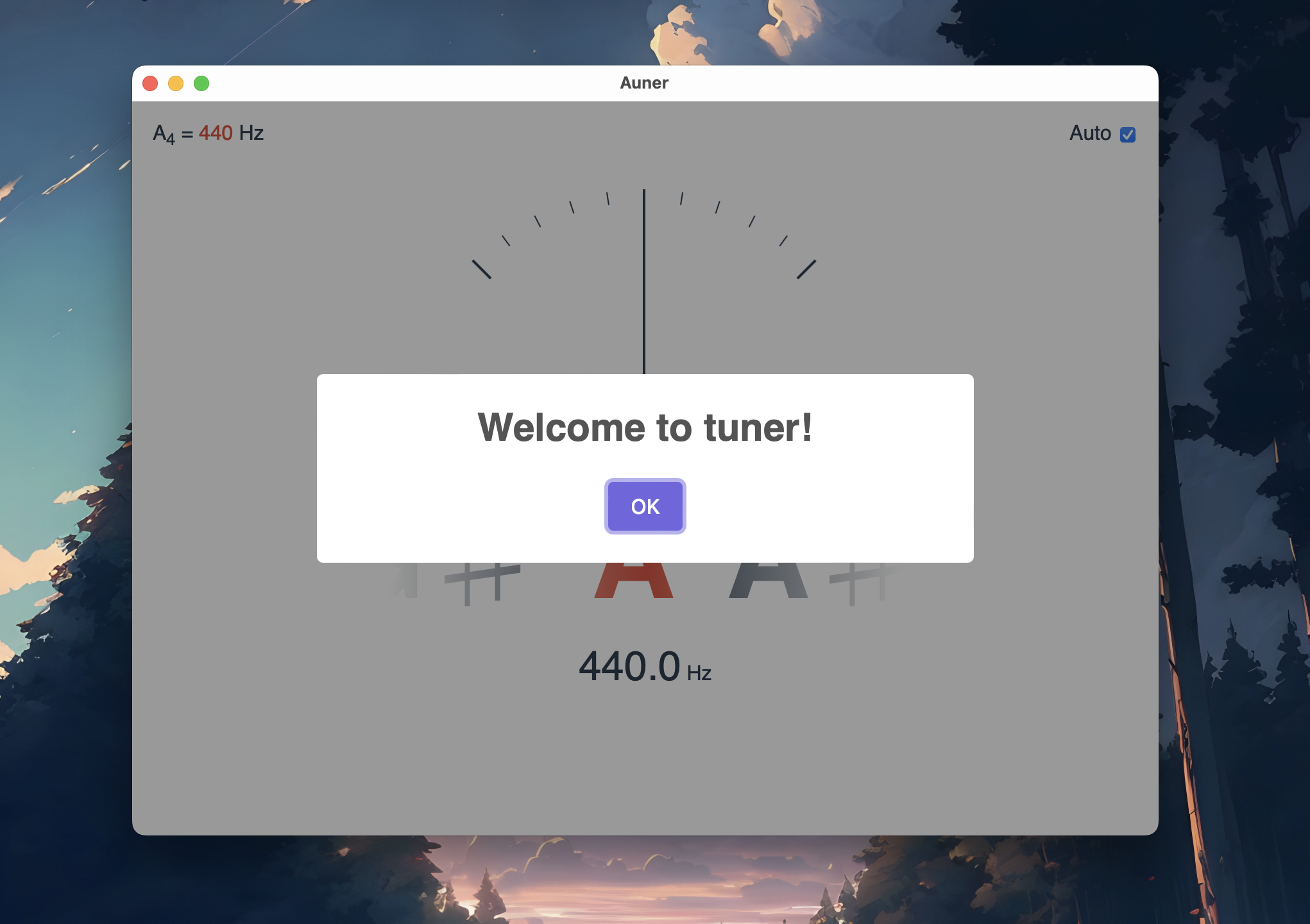 GitHub Tourscholar/auner A tuner based on tauri framework use aubiojs