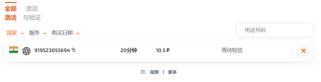 SMS接码平台