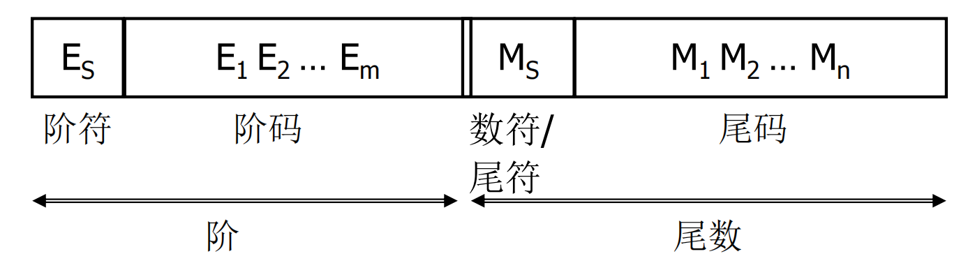 浮点数的表示