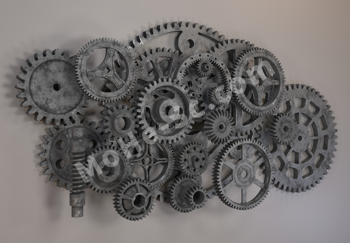 3DMAX一键机械齿轮生成脚本Gear For 3DMAX 2014 ~ 2024