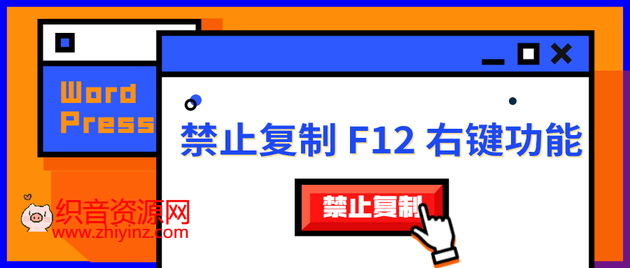 WordPress 限制文章复制 F12 右键等功能