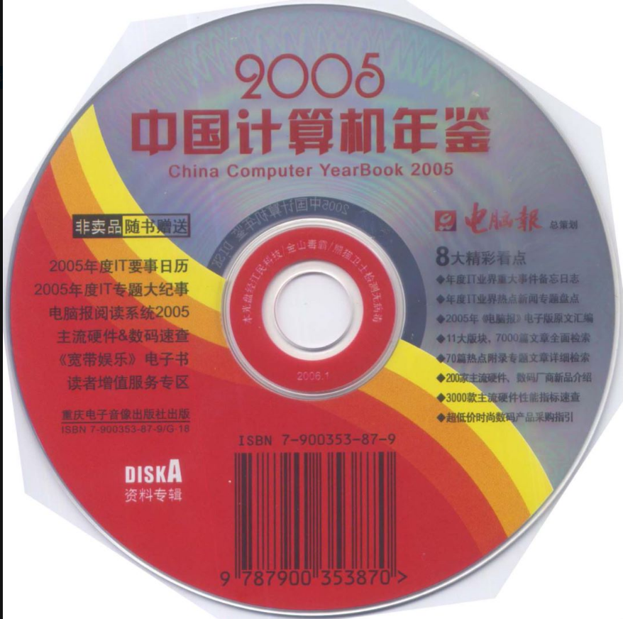 1999-2005《电脑报》合订本光盘ISO文件下载，附送丰富软件资源-谷酷资源网